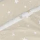 Bedding set HappyFriday Basic Kids Little star Beige Single 180 x 270 cm 2 Pieces