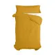 Duvet cover set HappyFriday Basic Kids Mustard Single 2 Pieces