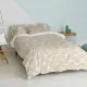 Duvet cover set HappyFriday Basic Kids Beige Single 2 Pieces