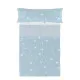 Bedding set HappyFriday Basic Kids Little star Blue Single 2 Pieces