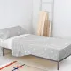 Bedding set HappyFriday Basic Kids Little star Grey Single 180 x 270 cm 2 Pieces