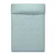 Colcha Reversible HappyFriday Basic Arista Azul marino Menta 270 x 260 cm