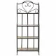 Shelves Alexandra House Living Black Iron Tile 27 x 133 x 57 cm