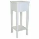 Side table Alexandra House Living White 33 x 78 x 33 cm