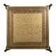 Side table Alexandra House Living Black Golden 44 x 15 x 44 cm