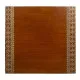 Side table Alexandra House Living Brown Golden 40 x 48 x 42 cm
