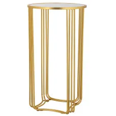 Corner table Alexandra House Living Gold 38 x 70 x 38 cm