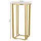 Corner table Alexandra House Living Gold 38 x 70 x 38 cm