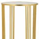 Corner table Alexandra House Living Gold 38 x 70 x 38 cm