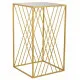 Corner table Alexandra House Living Gold 40 x 70 x 40 cm