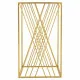 Corner table Alexandra House Living Gold 40 x 70 x 40 cm