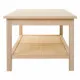 Centre Table Alexandra House Living Natural MDF Wood 46 x 60 x 120 cm