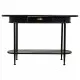 Recibidor con Cajones Alexandra House Living Negro Metal 41 x 75 x 120 cm