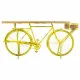 Recibidor Alexandra House Living Bike Amarillo Hierro Madera de mango 46 x 93 x 187 cm
