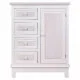 Recibidor con Cajones Alexandra House Living Blanco Madera MDF 32 x 84 x 66 cm