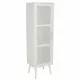Armario Alexandra House Living Plateado white wedding Bambú Madera MDF 37 x 139 x 40 cm