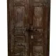 Cupboard Alexandra House Living Brown polystyrene Mango wood 40 x 225 x 101 cm