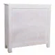 Console Alexandra House Living White Mango wood 33 x 90 x 90 cm