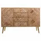 Aparador Alexandra House Living Marrón Madera de Paulonia 40 x 81 x 120 cm