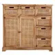 Sideboard Alexandra House Living Paolownia wood 33 x 78 x 86 cm