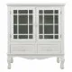 Sideboard Alexandra House Living White Cream Metal Pine 37 x 84 x 75 cm