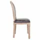Dining Chair Alexandra House Living Grey 100 % polyester 46 x 96 x 48 cm
