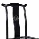 Silla de Comedor Alexandra House Living Negro 42 x 119 x 49 cm