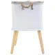 Nightstand Alexandra House Living Grey 34 x 34 x 55 cm