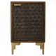 Nightstand Alexandra House Living Brown 35 x 60 x 40 cm