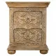 Nightstand Alexandra House Living Brown 40 x 60 x 50 cm