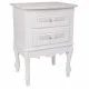 Nightstand Alexandra House Living White 34 x 57 x 42 cm