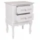 Nightstand Alexandra House Living White 34 x 57 x 42 cm