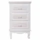Nightstand Alexandra House Living White 33 x 68 x 41 cm