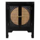 Nightstand Alexandra House Living Black 36 x 65 x 50 cm