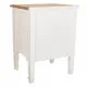 Mesita de Noche Alexandra House Living Blanco 38 x 62 x 48 cm