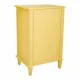 Nightstand Alexandra House Living Yellow 36 x 72 x 45 cm