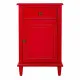Nightstand Alexandra House Living Red 36 x 72 x 45 cm