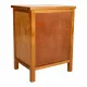 Nightstand Alexandra House Living Brown 62 x 37 x 47 cm