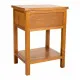 Nightstand Alexandra House Living Brown 62 x 36 x 45 cm