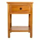 Nightstand Alexandra House Living Brown 62 x 36 x 45 cm