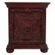 Nightstand Alexandra House Living Red 40 x 59 x 50 cm