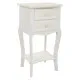 Nightstand Alexandra House Living White Cream 31 x 71 x 38 cm