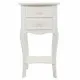 Nightstand Alexandra House Living White Cream 31 x 71 x 38 cm