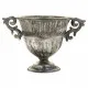 Planter Alexandra House Living Silver Iron 24 x 22 x 36 cm