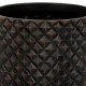 Planter Alexandra House Living Brown Polyresin 20 x 20 x 20 cm