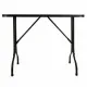 Table Alexandra House Living Black 45 x 75 x 100 cm