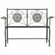 Bench Alexandra House Living Black Iron Tile 50 x 88 x 110 cm