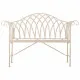 Bench Alexandra House Living White Iron 50 x 88 x 110 cm