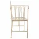 Bench Alexandra House Living White Iron 50 x 88 x 110 cm
