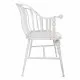 Bench Alexandra House Living White Iron 53 x 86 x 128 cm